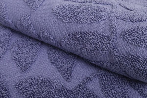 Полотенце Leaf 70x140 см изумрудный ABC 