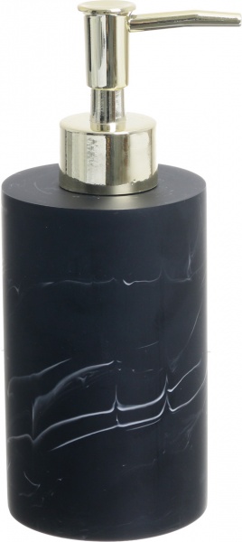 Дозатор для жидкого мыла Luna night черный