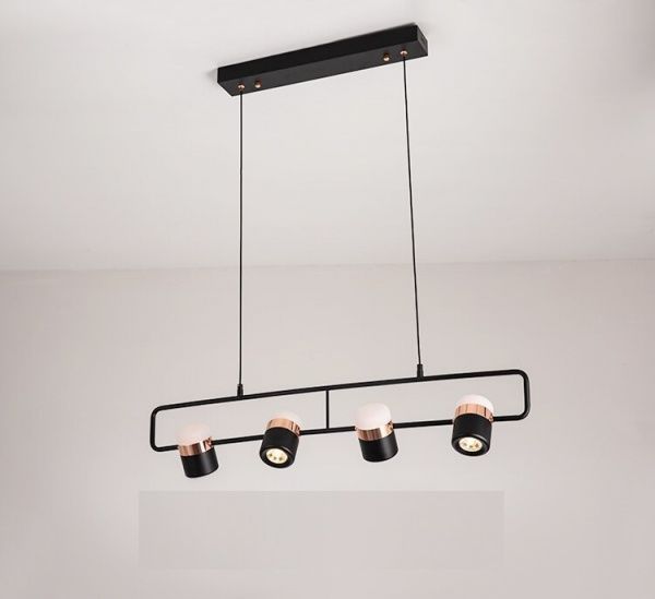 Підвіс Altalusse INL-5113P-20 SMD LED 20 Вт чорний/золото 