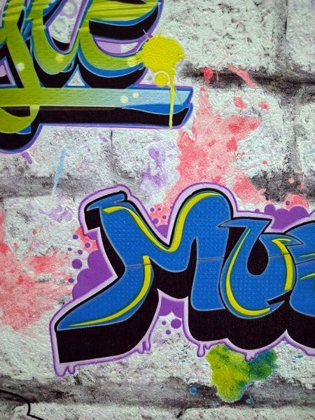 Шпалери паперові Слов'янські шпалери Gracia Графіті 7169-06 0,53x10,05 м 