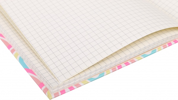 Книга для записей Rainbow с силиконовым помпоном А5