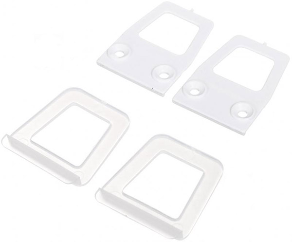 Комплект кріплень для зовнішньої москітної сітки сірий