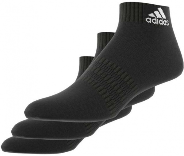 Шкарпетки Adidas CUSH ANK 3PP DZ9379 р.M чорний