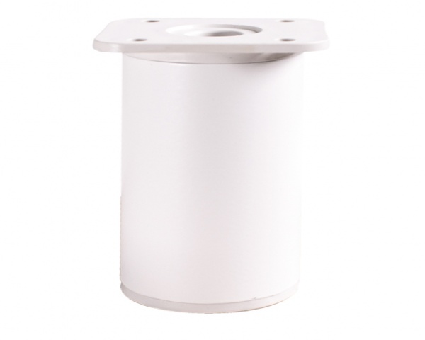 Мебельная ножка DC d-40 h-60 мм белая 