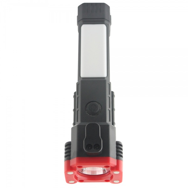 Фонарь рабочий Quantum QM-FL1034 Hummer 3W LED+COB с функцией Power Bank черный