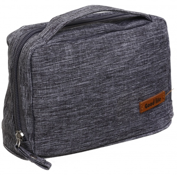 Органайзер для цифрових аксесуарів, комплектуючих 20х8х12 cм сірий RH2216g 