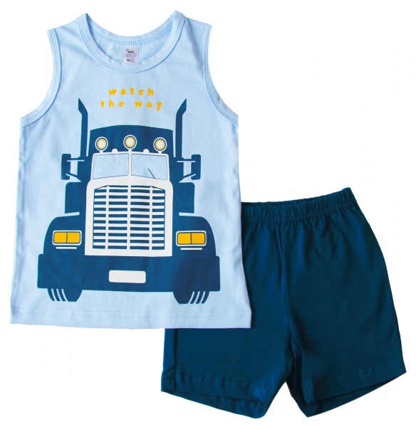 Піжама для хлопчиків Smil р.116 блакитний 104514 