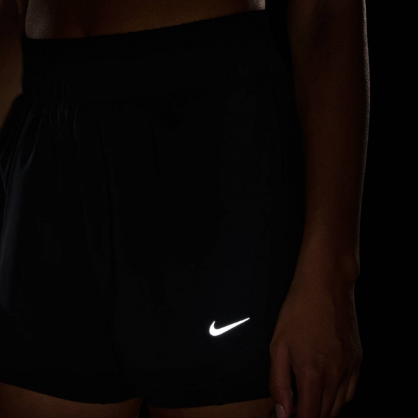 Шорти Nike W NK ONE DF HR 3IN 2N1 SHORT DX6016-010 р. M чорний