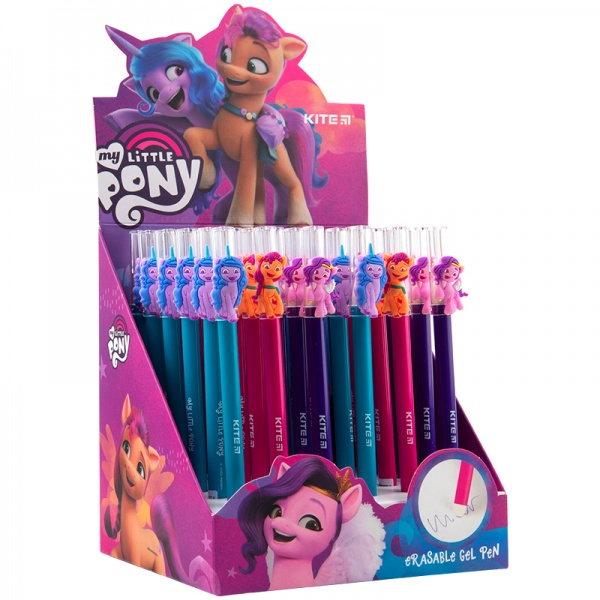 Ручка гелевая KITE Пиши-стирай синяя LP22-352 