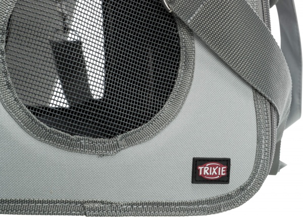 Сумка-переноска Trixie для собак Libby з поліестеру коричневий із сірим до 7 кг 25x27x42 см (28954) 