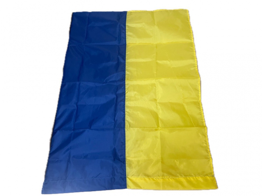 Флаг Украины желто-синий 60х90 см (нейлон)