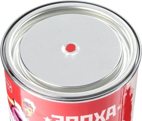 Эмаль ЭПОХА эпоксидная Эпоксидка красный глянец 0,7л 1кг