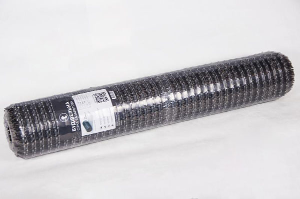 Сетка Екобуд из базальтового волокна ЭКОБУД СБС 25х25 мм 1х25 м рулон