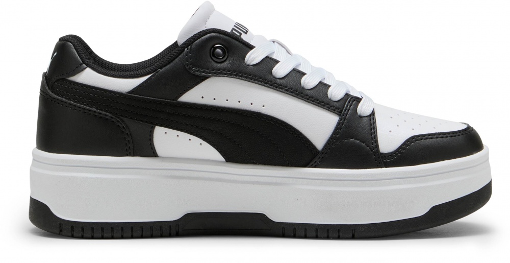 Кроссовки женские Puma Rebound Femme Low 40259202 р.37,5 белые с черным