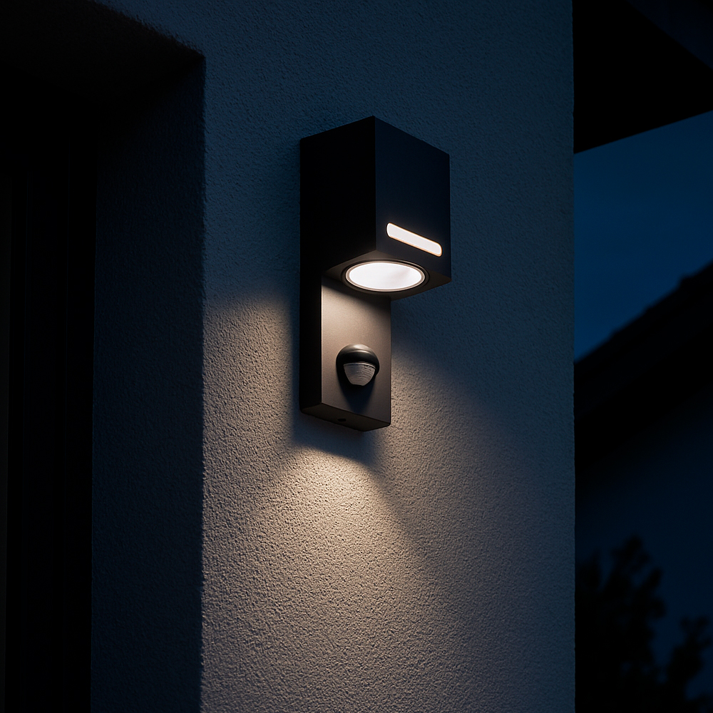 Светильник настенный LIGHT SET VESNA 203 PIR 1xGU10 черный