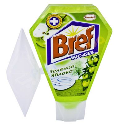 Засіб для чищення унітазу Bref WC гель Яблуко 200 мл