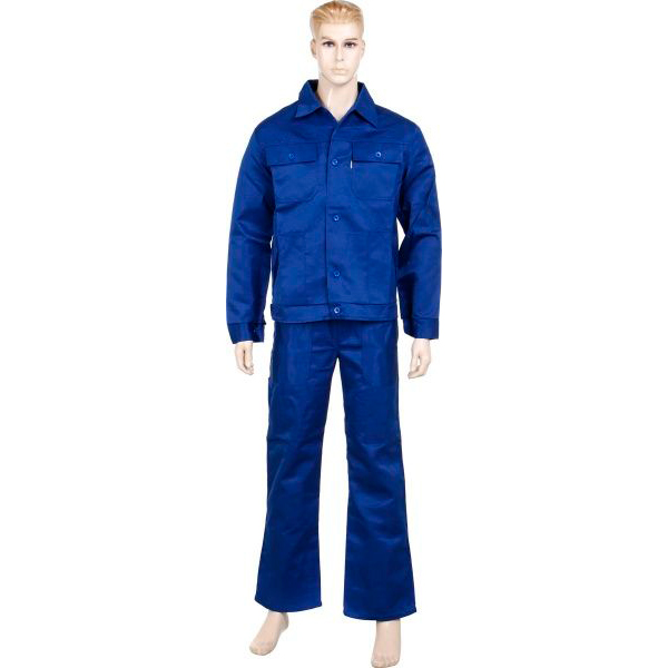 Костюм робочий Торнадо Євро (куртка та напівкомбінезон) зріст 3/4 р. 56-58 волошковий