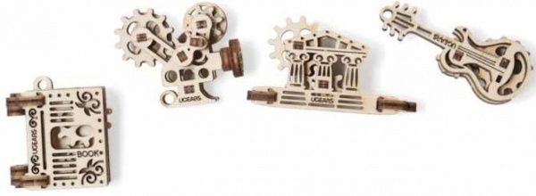 3D-пазл Ukrainian Gears Фиджеты Творчество