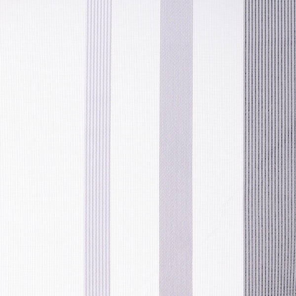 Ткань тюлевая сетка полоска 300 см серый 