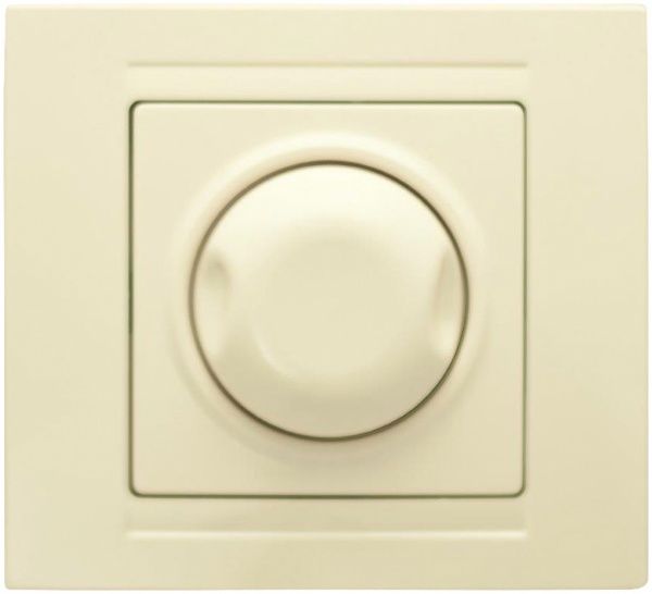 Светорегулятор поворотный Gunsan Moderna 1000Вт IP20 кремовый MD 29 12 126