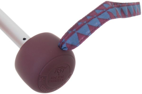 Парасолька Геометрія, складна півавтомат фіолетовий 