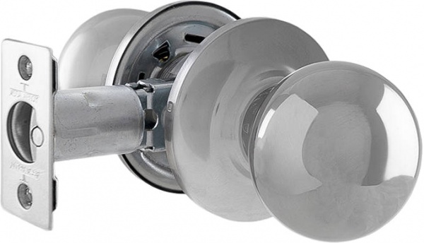 Кнобсет (ручка-засувка) TESA 1-way 3905u0 univ bs60/70 мм 33-52 мм bola (комплект) хром