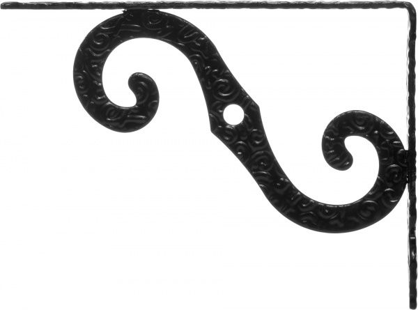 Кронштейн Larvij L7646BL Флюгер 115x150 мм черный