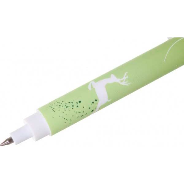 Ручка гелевая Белое омбре