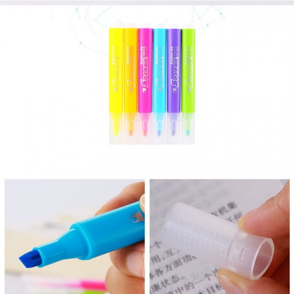 Набор текстовых маркеров Comix 1-5 мм 6 цветов разноцветный MARKER-TXT-COM-K9036 