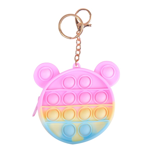 Аксессуар Кошелек-брелок силиконовый (ассортимент) C44412