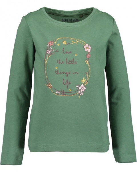 Реглан для дівчинки Blue Seven р.104 зелений 750725 X* 