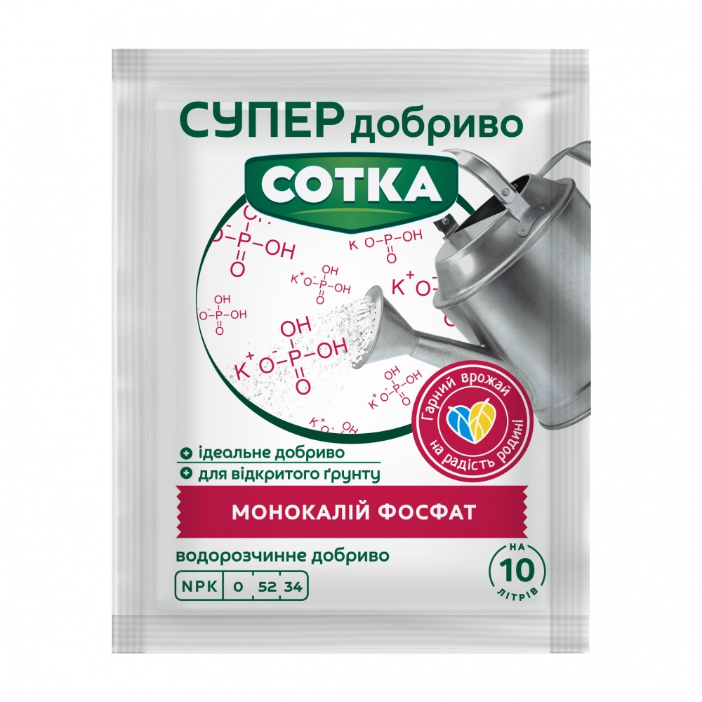 Удобрение весеннее Сімейний сад Сотка Монокалий фосфат 20 г