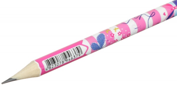 Набор карандашей HB в ассортименте 5 шт.