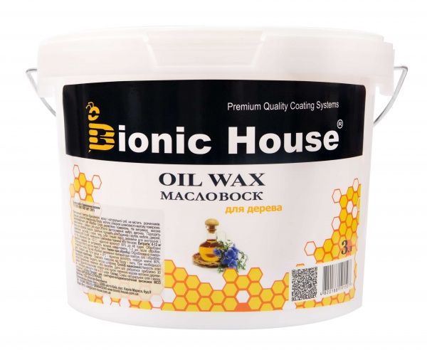 Масло-воск Bionic House Oilwax палисандр 1 л