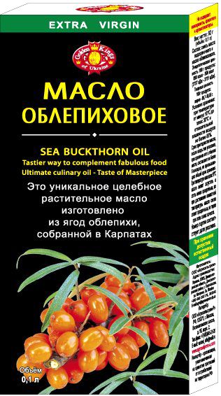 Масло Golden Kings of Ukraine Облепиховое 100 мл 