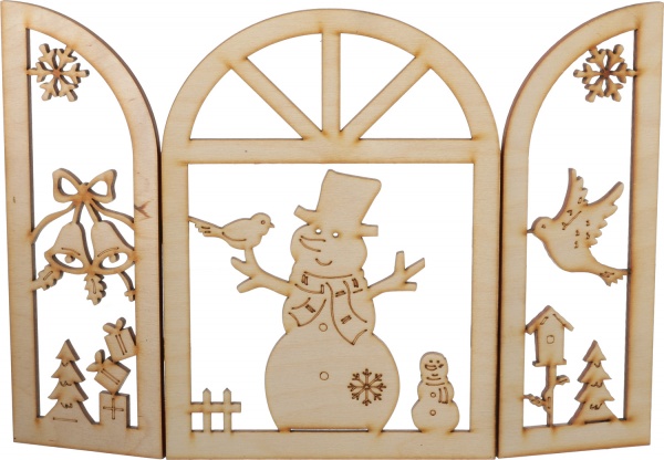 Ялинкова іграшка Чарівні ставні 6430 20 см  