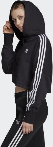 Джемпер Adidas CROPPED HOOD ED7554 р. 32 чорний