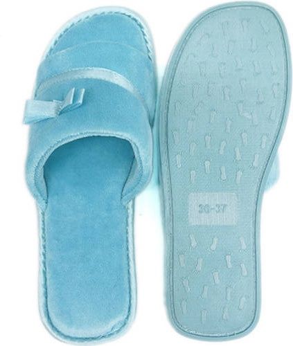 Тапки домашние La Nuit Bow р. 36-37 голубой 