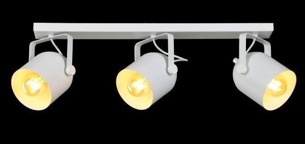 Спот TK Lighting 2605 Spectra 3x60 Вт E27 білий 