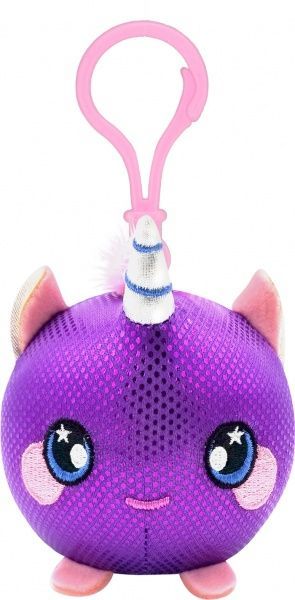 Мягкая игрушка Squeezamals ароматная Единорог Лина на клипсе 6 см SQS00866U