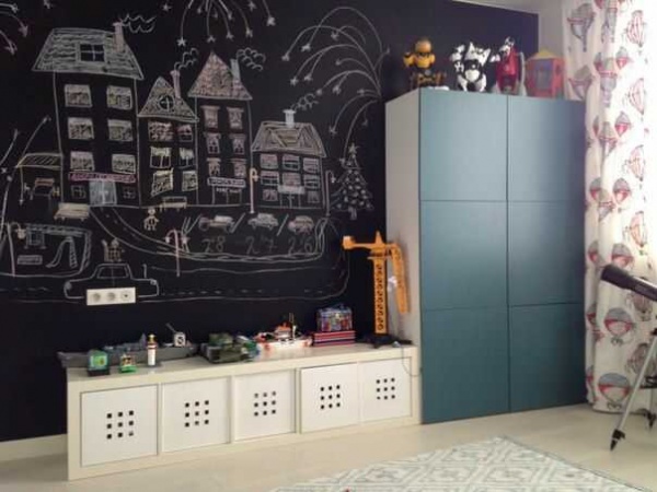 Фарба грифельна PRIMACOL DECORATIVE грифельна червоний 0,75 л 0,9кг