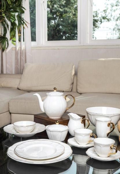 Чашка с блюдцем Ritz Gold 200 мл