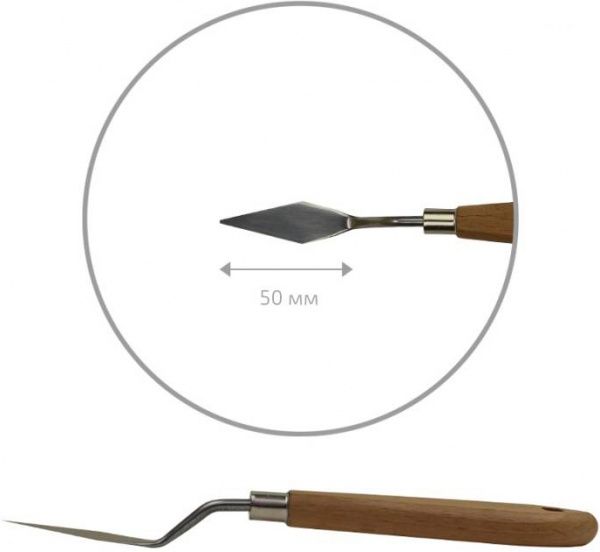 Мастихин 11915 ромб 5 см код 1002 Rosa Start 