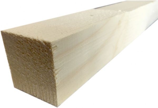 Брус ЦБМ Осмолода цільна конструкція 40х40х2000 мм смерека