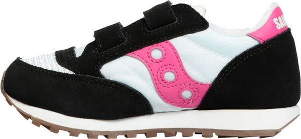 Кроссовки Saucony JAZZ ORIGINAL VINTAGE HL SK162475 р.US 11 черно-бело-розовый