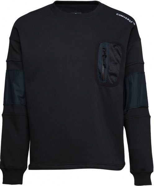 Світшот Converse 10017908-001 р. M чорний