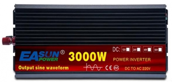 Инвертор IPOWER Easun 3000 W 12V-220V 