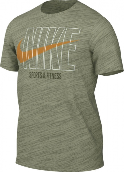 Футболка Nike DF TEE SLUB HBR DZ2751-386 р.2XL зелений