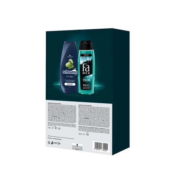 Набор подарочный для мужчин Schauma Keep your cool