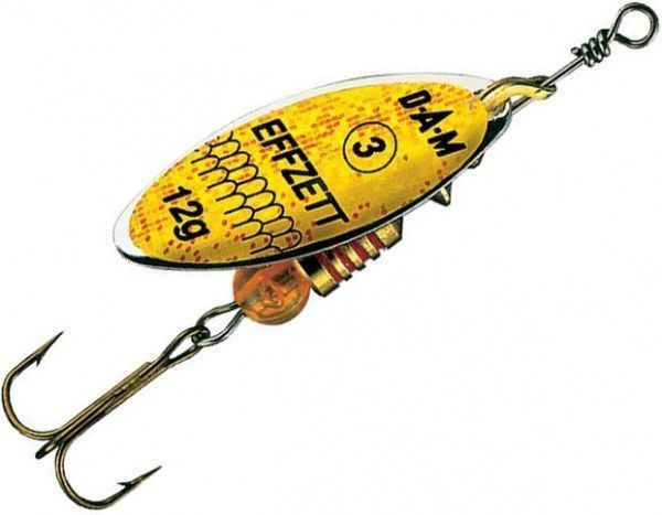 Блесна DAM Effzett Predator 7 г yellow/glitter 5126007